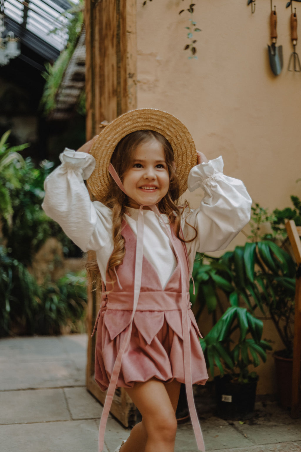 Комбінезон рожевий