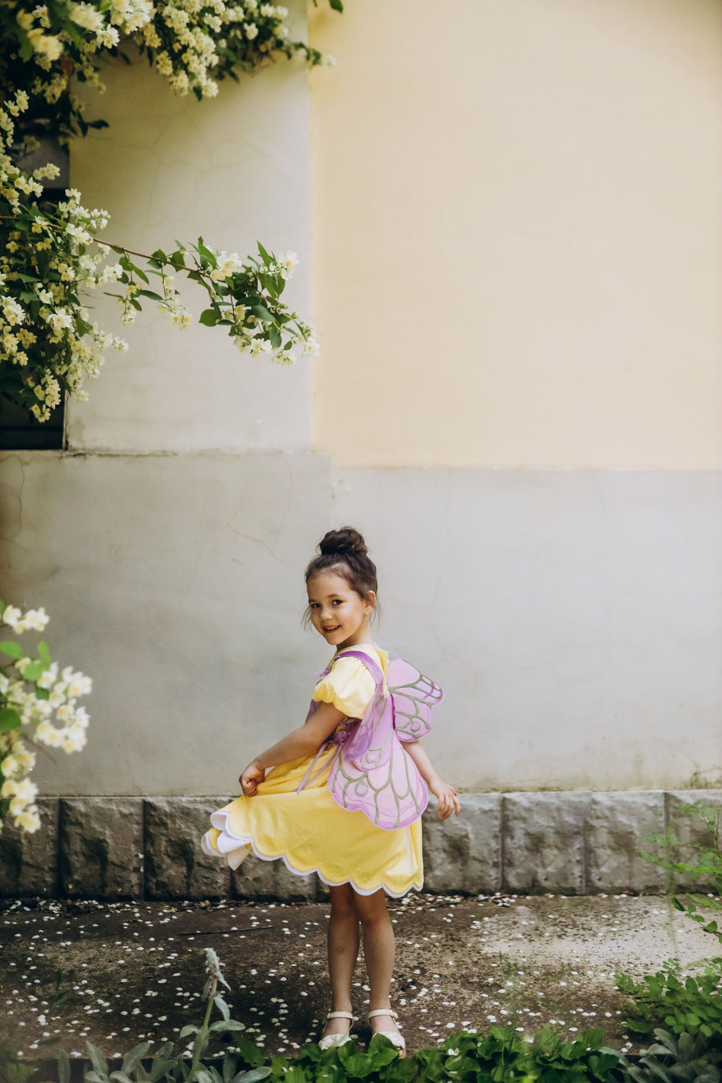 Фея Олівія жовто-бузкова