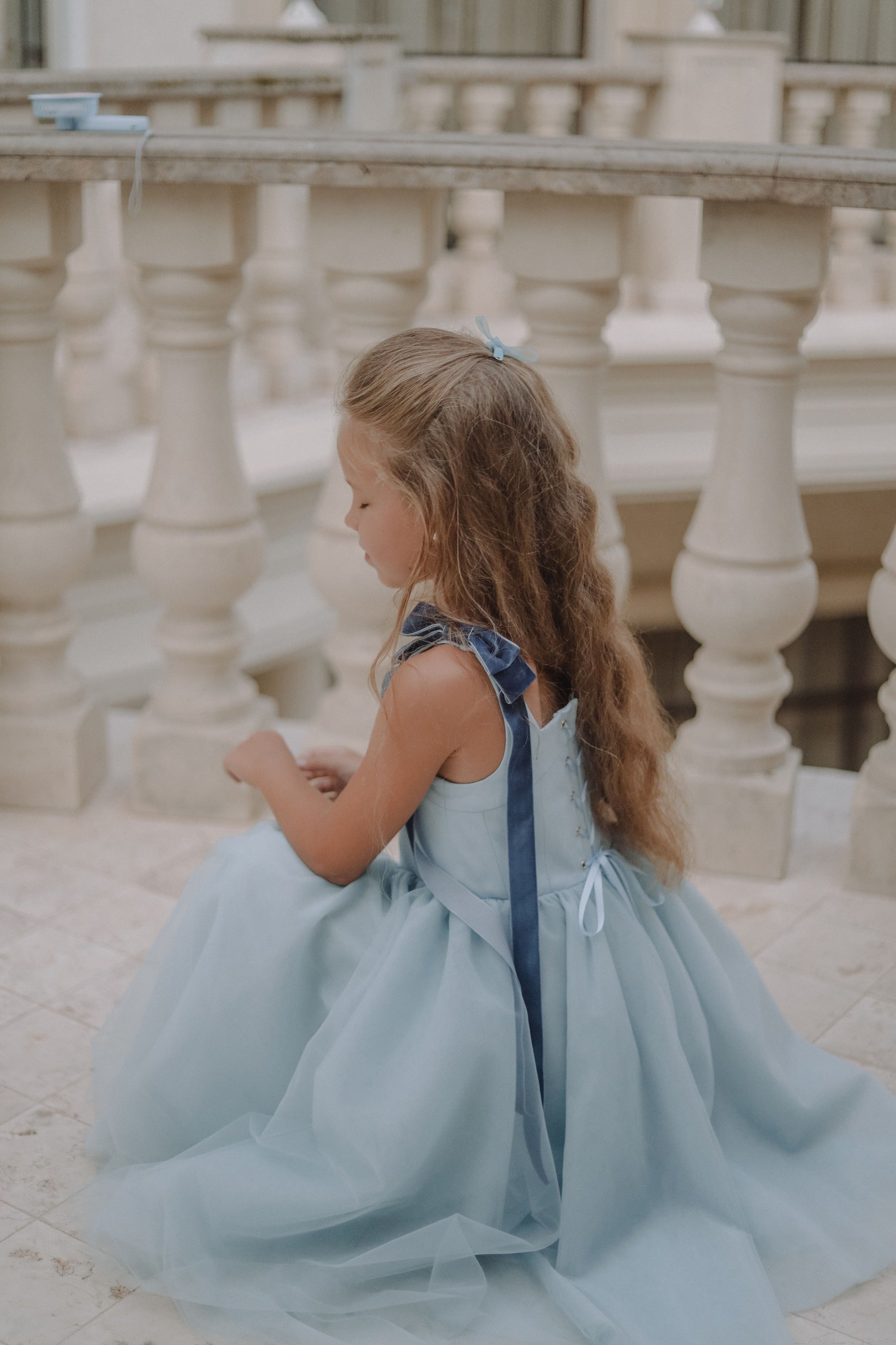 Сукня Еліс блакитна