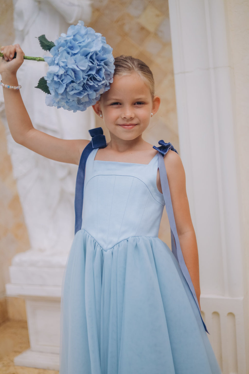 Сукня Еліс блакитна