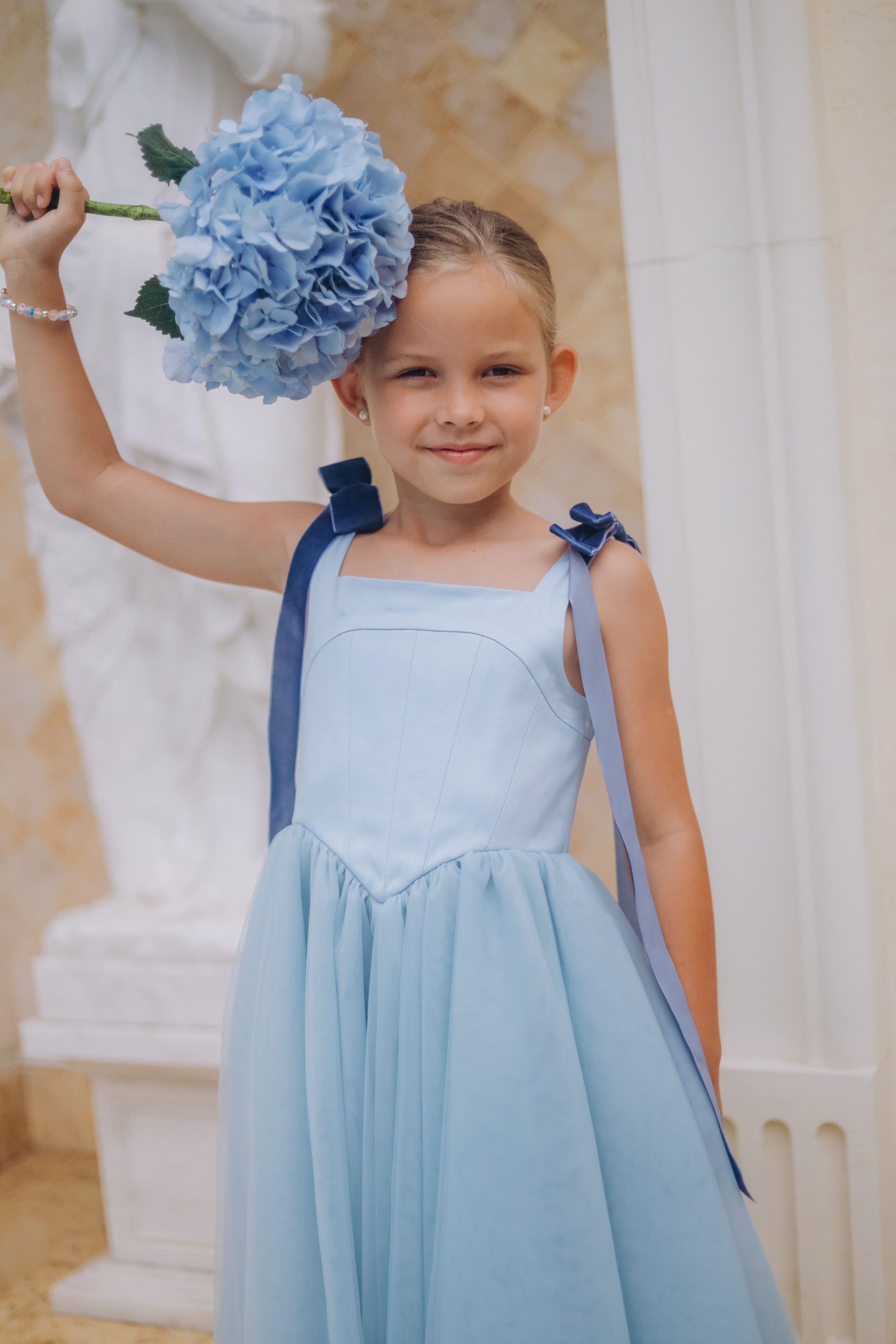 Сукня Еліс блакитна