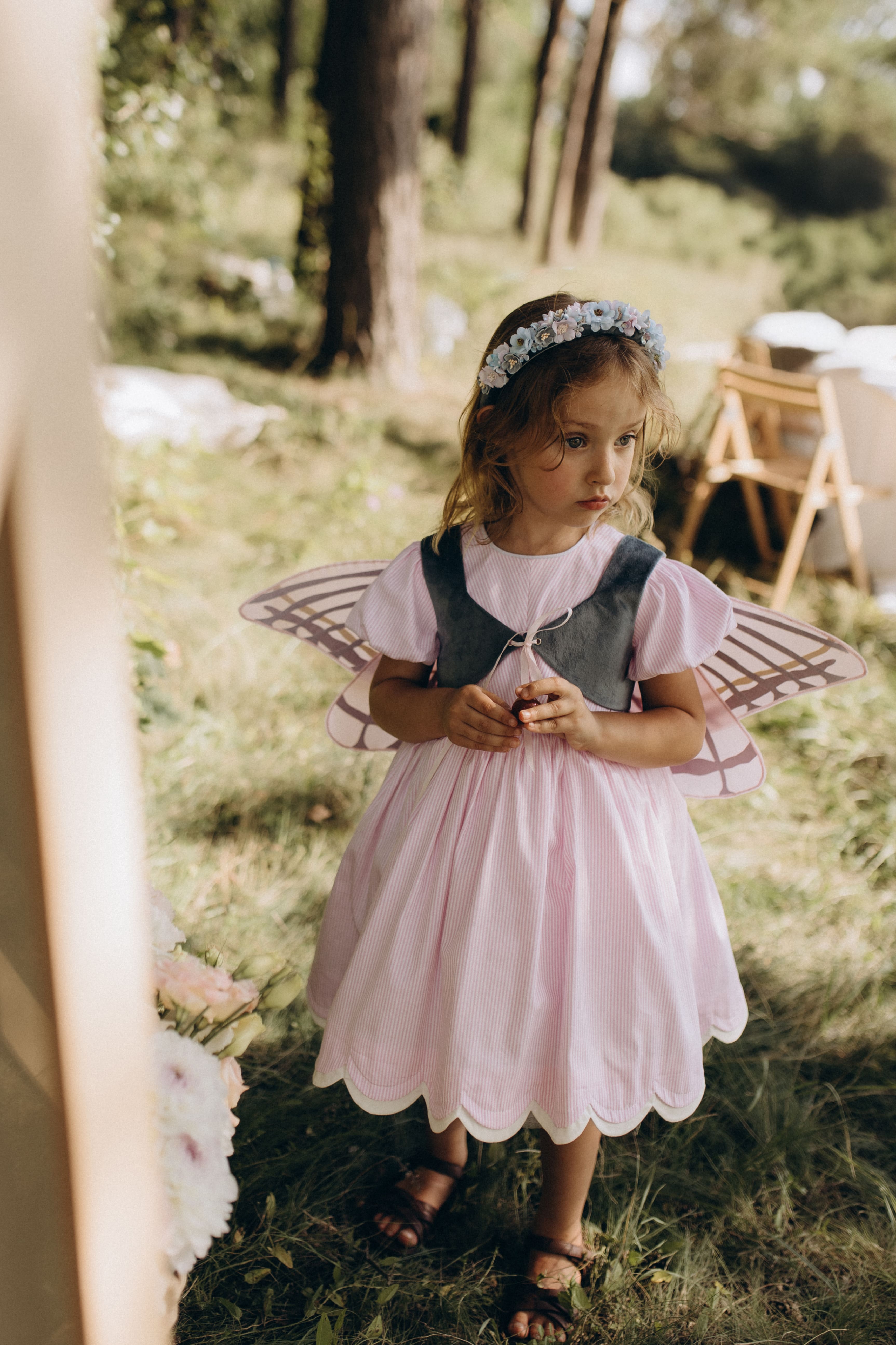 Фея Олівія рожево-блакитна