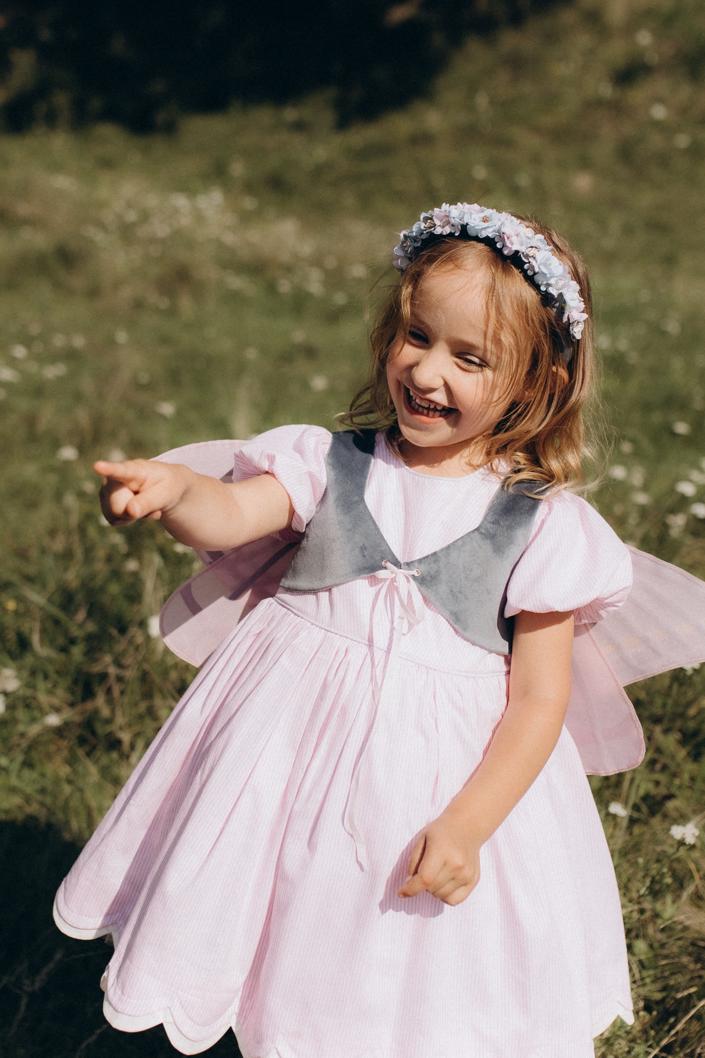 Фея Олівія рожево-блакитна