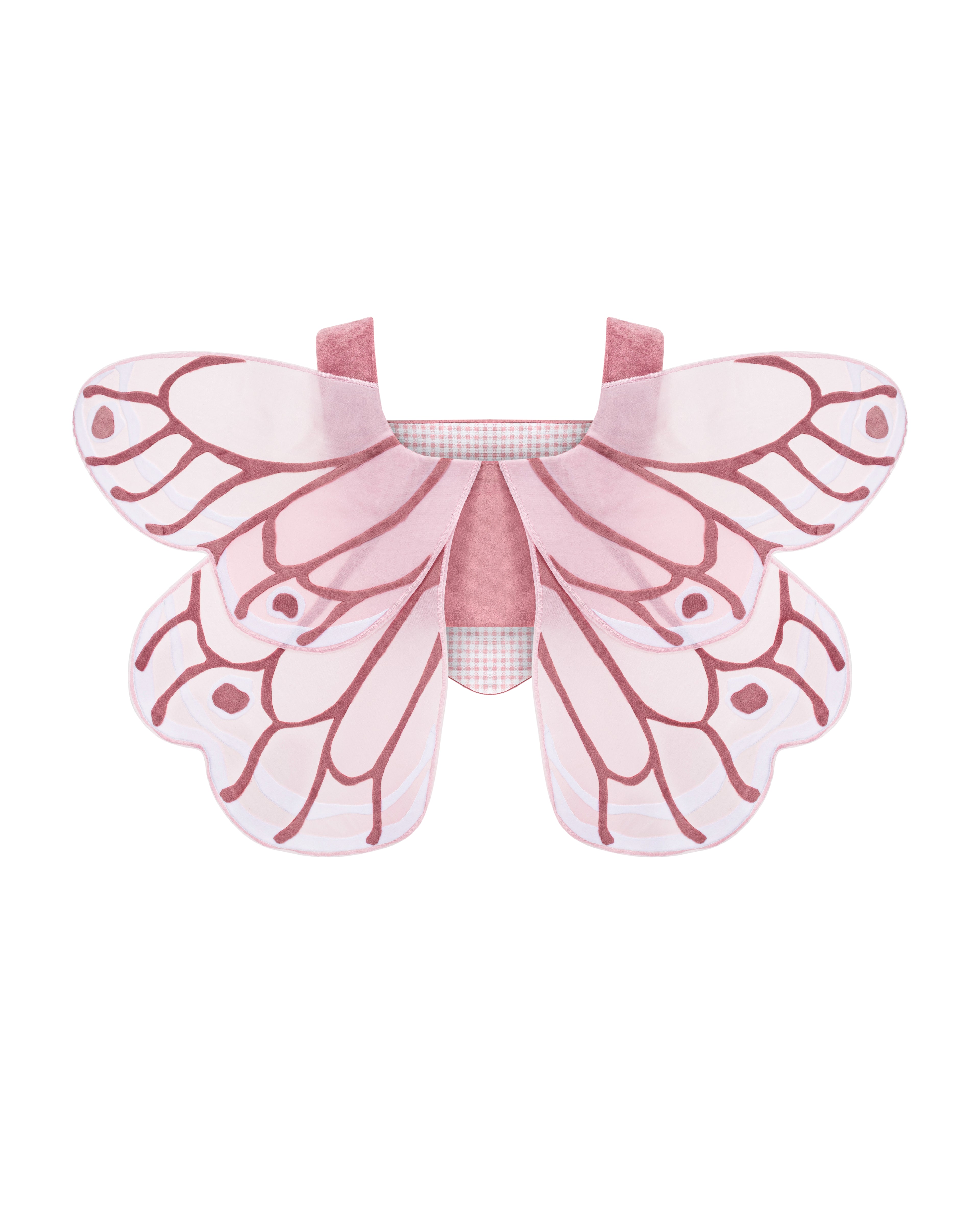 Крила на корсеті рожеві