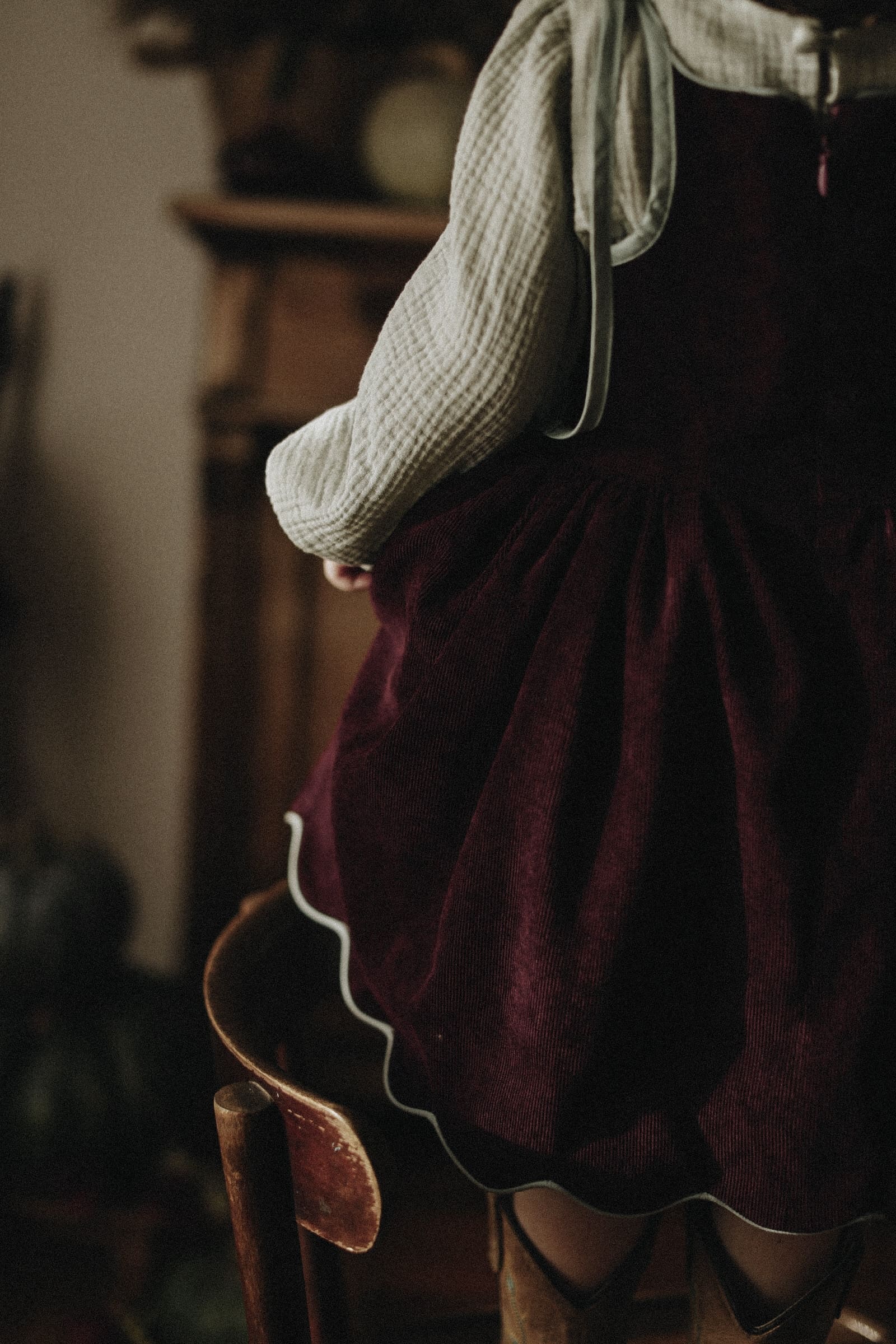 Сукня Амелі вишнева